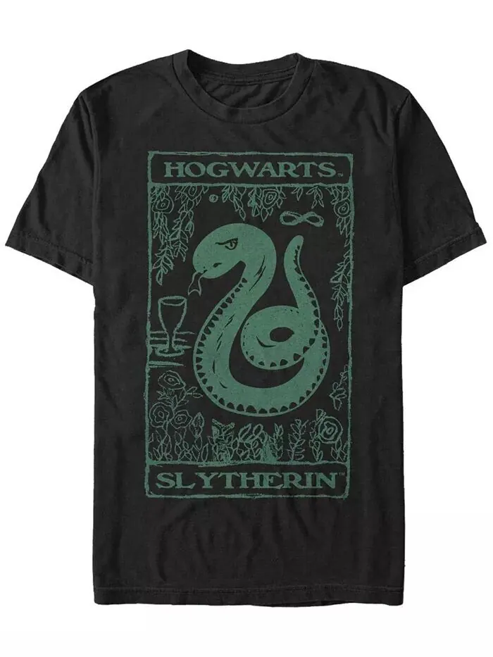 Мужская футболка с коротким рукавом Slytherin Tarot Crew Fifth Sun — изображение 1 из 1, черный