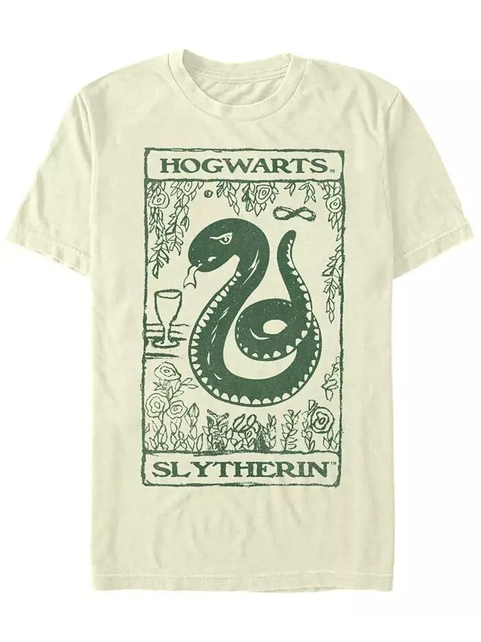 Мужская футболка с коротким рукавом Slytherin Tarot Crew Fifth Sun — изображение 1 из 1, прозрачный