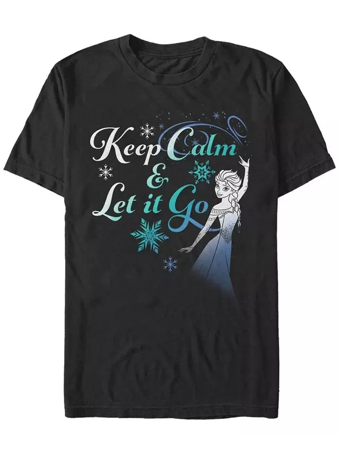 Мужская футболка с коротким рукавом Let It Go Now Fifth Sun — изображение 1 из 1, черный