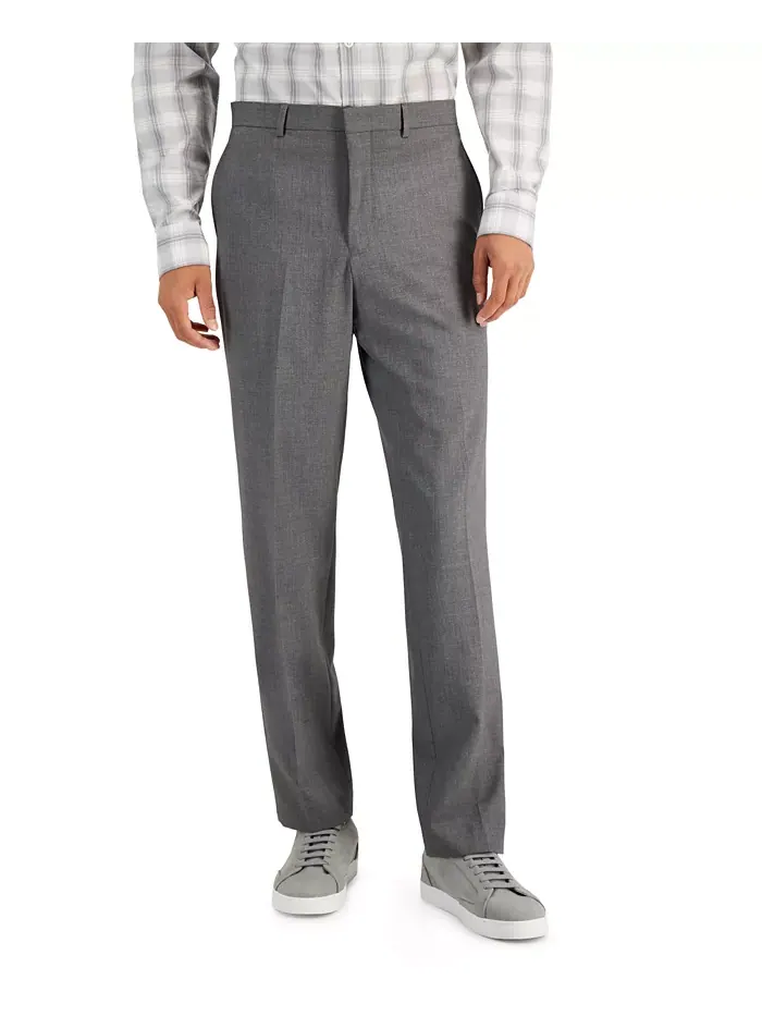 Мужской костюм Modern-Fit от Andrew Marc Marc New York — изображение 4 из 6, серый