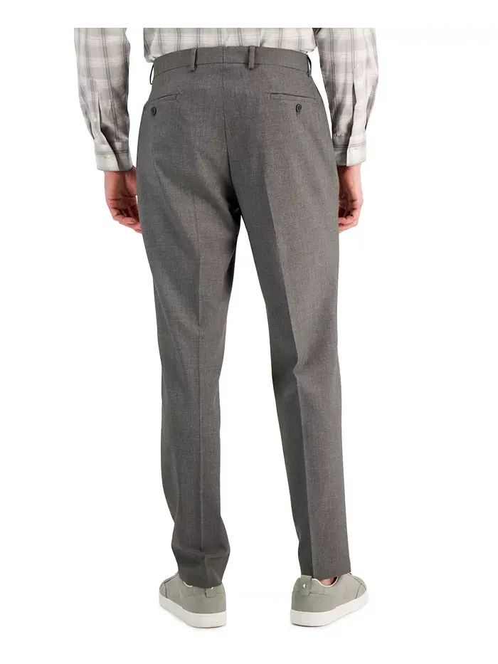 Мужской костюм Slim Fit от Andrew Marc Marc New York — изображение 5 из 6, серый