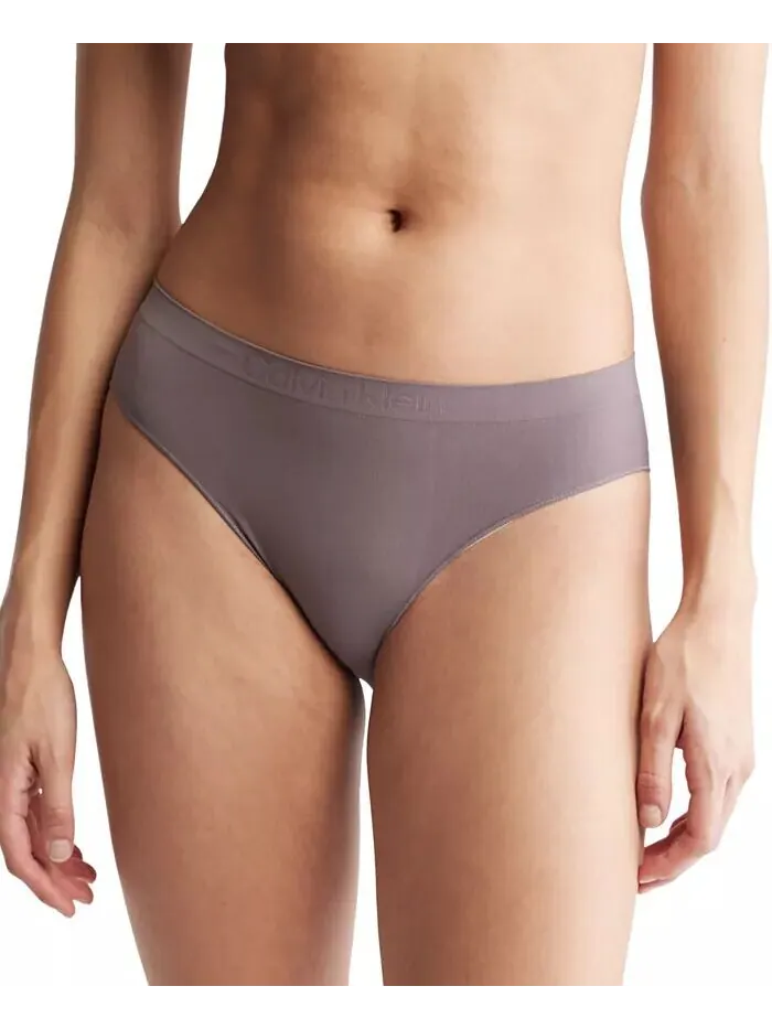 Женское гибкое нижнее белье бикини QD3960 Calvin Klein — изображение 1 из 2, серый