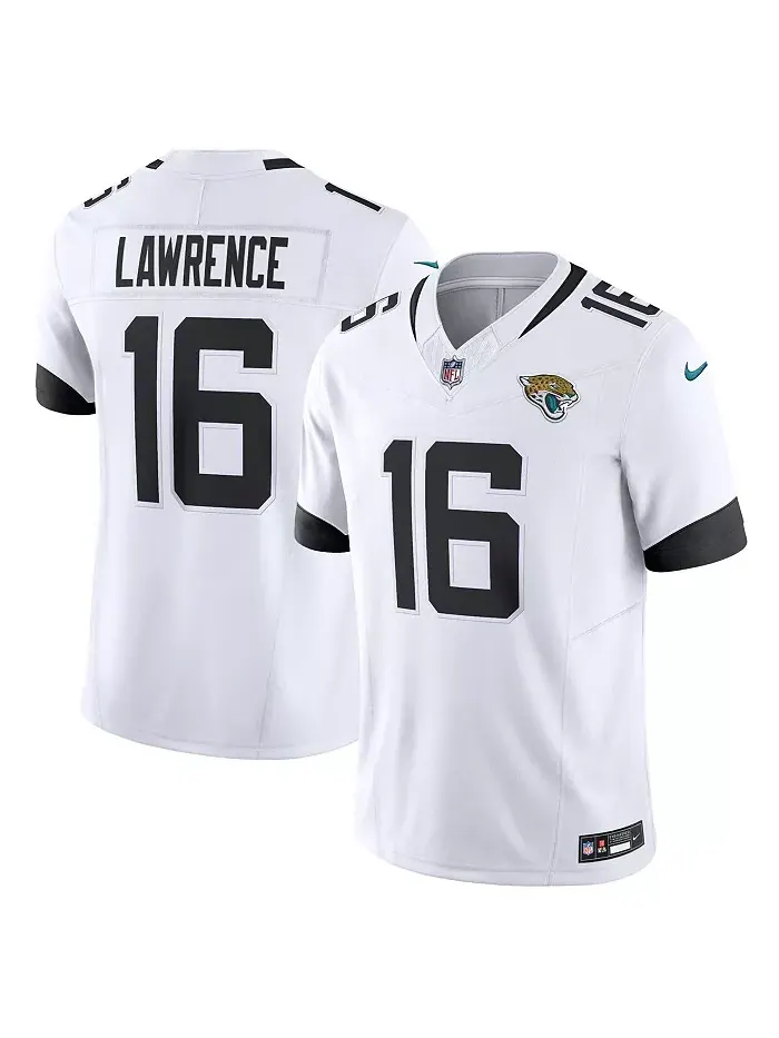 Мужская лимитированная джерси Jacksonville Jaguars Vapor F.U.S.E. Тревора Лоуренса Nike — изображение 1 из 3, белый