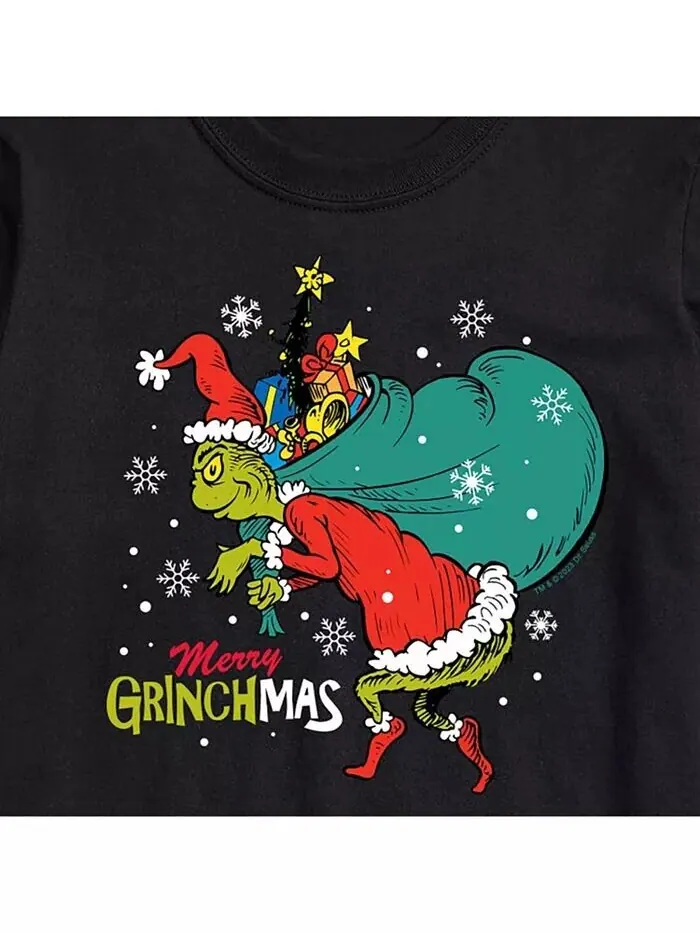 Мужская футболка с коротким рукавом The Grinch AIRWAVES — изображение 3 из 3, черный