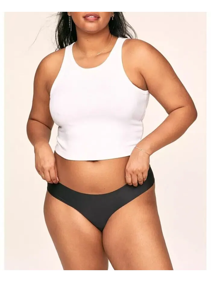 Трусики-стринги Annie Plus Size, упаковка из 3 шт Adore Me — изображение 3 из 3, черный