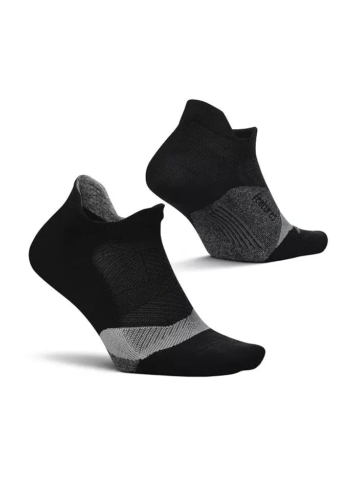 Носки Elite Light Cushion No Show Tab Ankle Socks — спортивные носки с направленной компрессией — черный