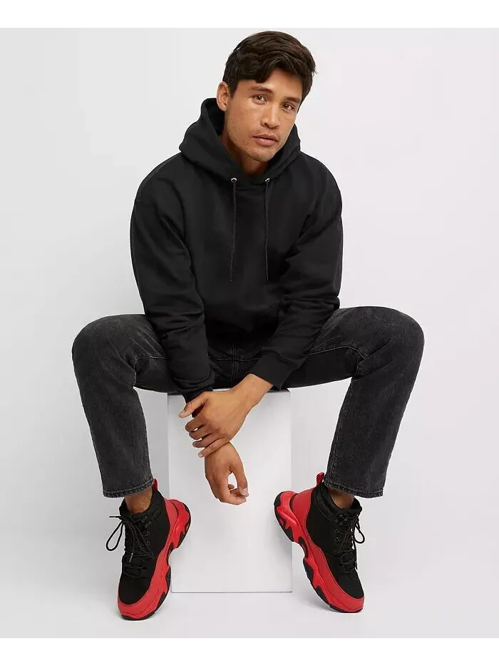 Толстовка Ultimate Men's Heavyweight Fleece Hoodie Hanes — изображение 1 из 4, черный