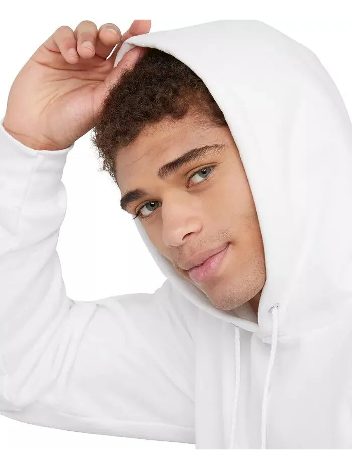 Мужская худи из тяжелого флиса Ultimate Hanes — изображение 4 из 5, белый
