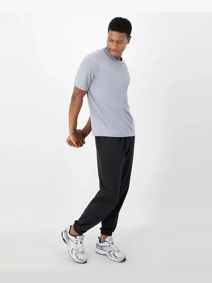 Мужская футболка с короткими рукавами Moves Performance Hanes — изображение 11 из 12, черный