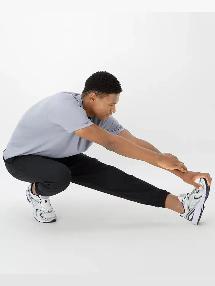 Мужская футболка Moves Performance с коротким рукавом Hanes — изображение 5 из 11, серый