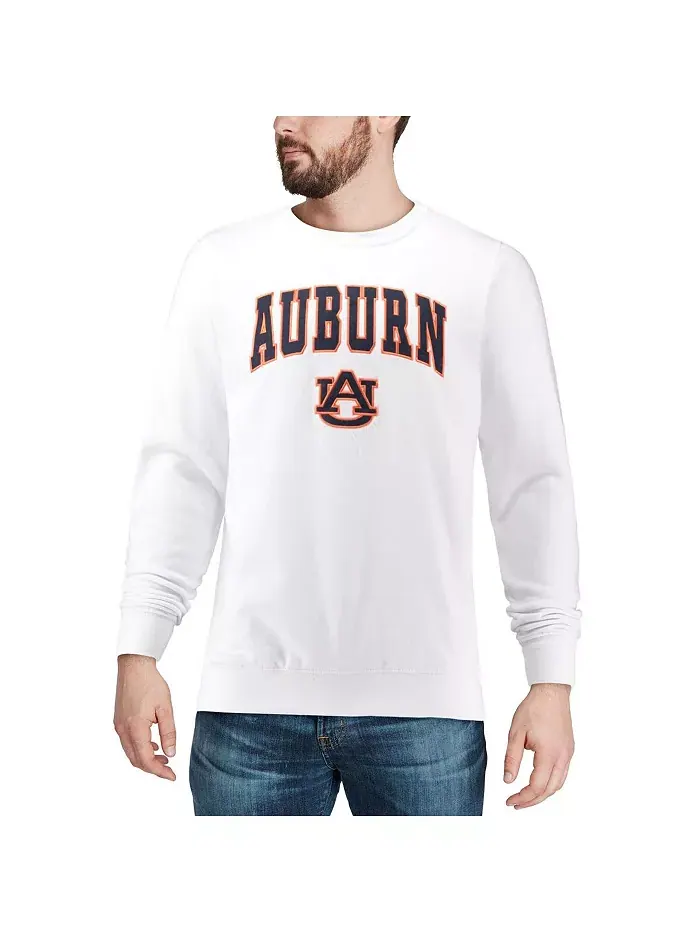 Мужская толстовка Auburn Tigers с арочным логотипом и надписью Colosseum — изображение 7 из 7, темно-синий