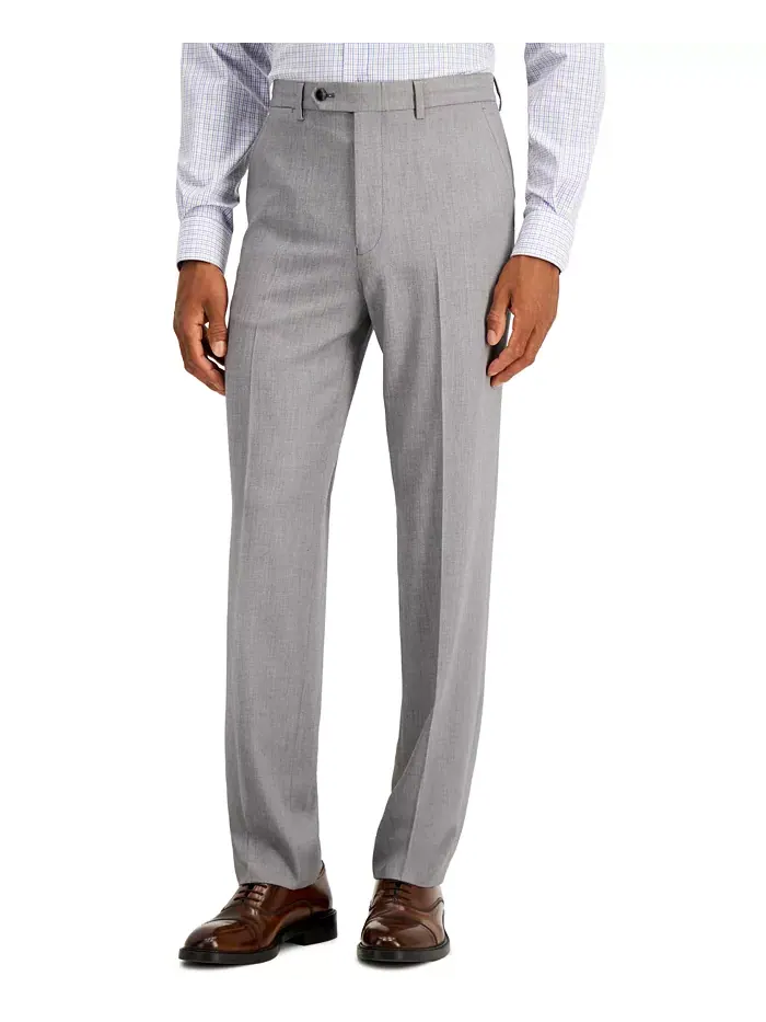 Мужской современный костюм Modern-Fit Bi-Stretch Nautica — изображение 4 из 7, светлый серый