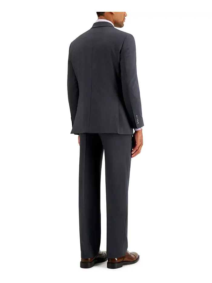 Мужской современный костюм Modern-Fit Bi-Stretch Nautica — изображение 2 из 7, темно-серый