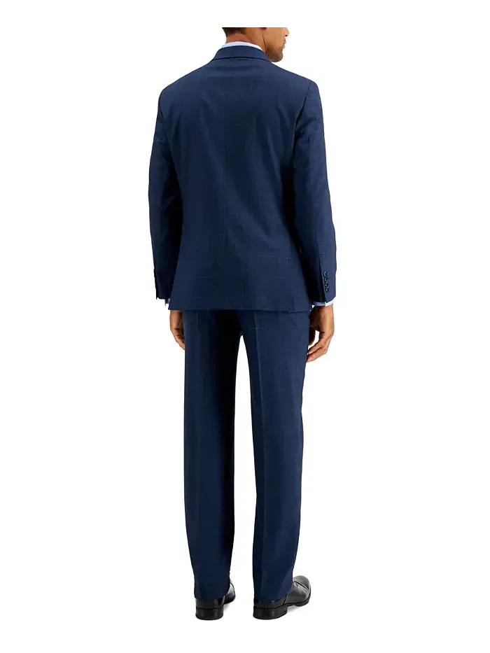 Мужской современный костюм Modern-Fit Bi-Stretch Nautica — изображение 5 из 5, синий