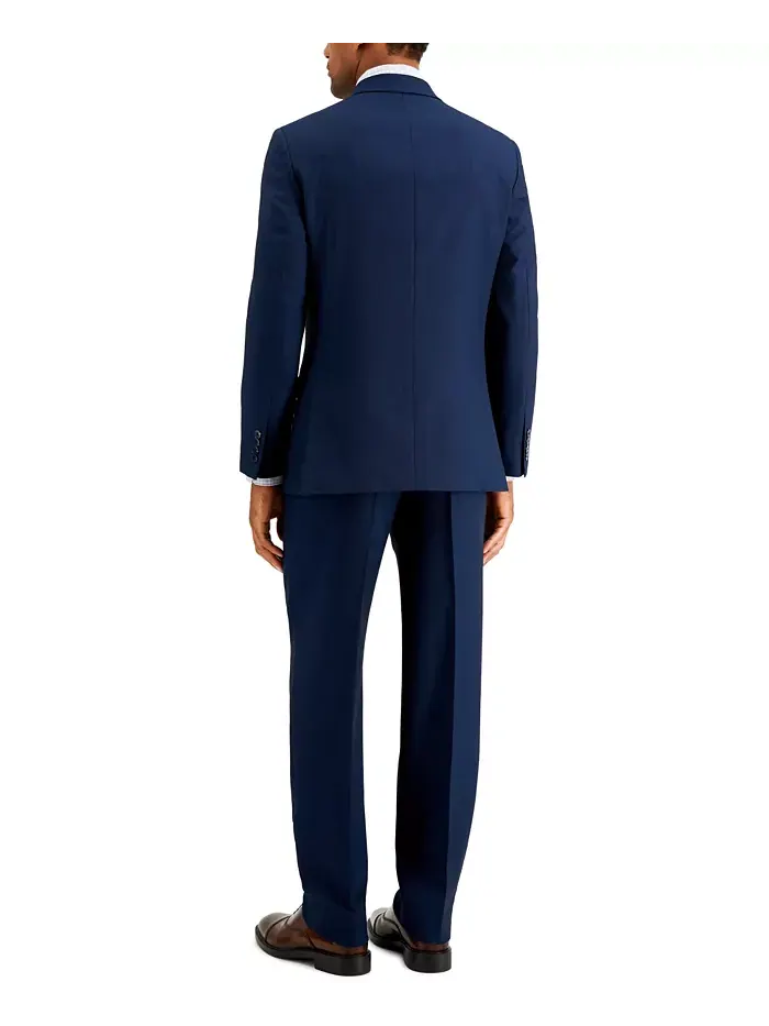 Мужской современный костюм Modern-Fit Bi-Stretch Nautica — изображение 2 из 5, темно-синий