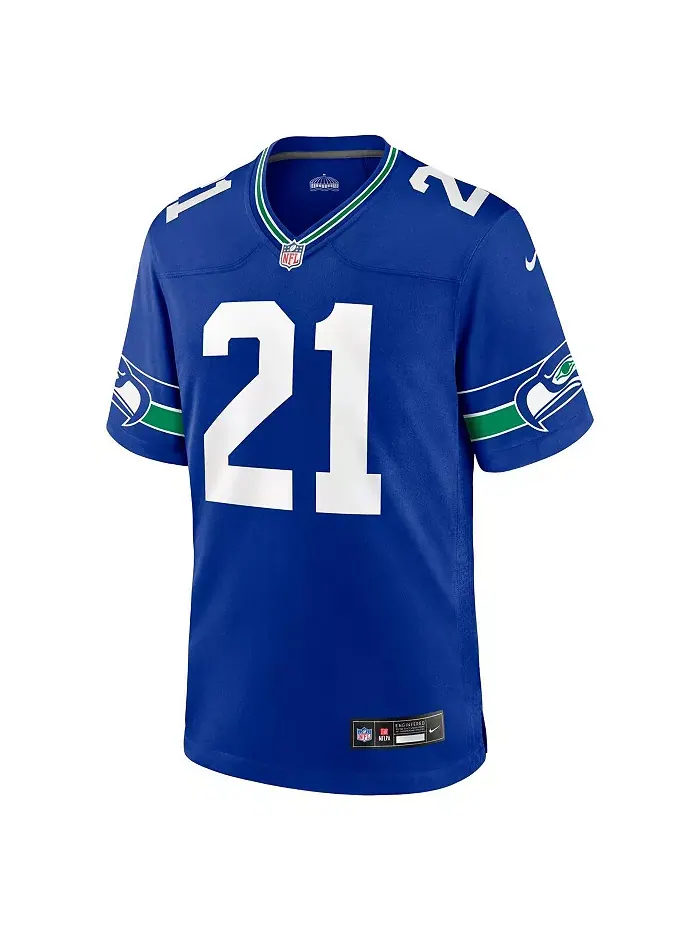 Мужская игровая футболка Devon Witherspoon College Seattle Seahawks, выбор в первом раунде драфта — изображение 3 из 5