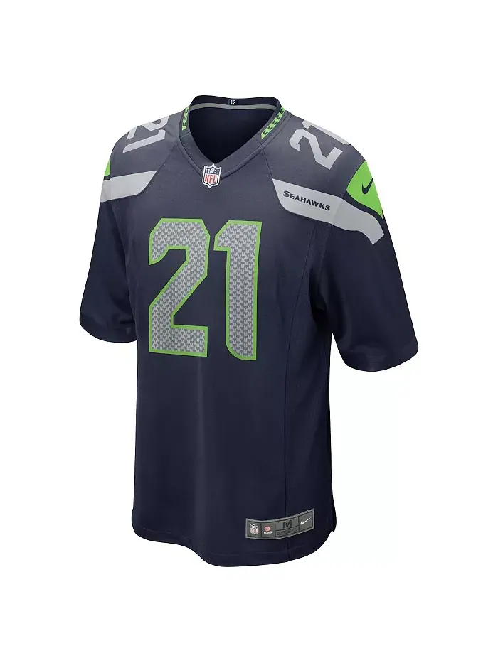 Мужская игровая футболка Devon Witherspoon College Seattle Seahawks, выбор в первом раунде драфта — изображение 4 из 5
