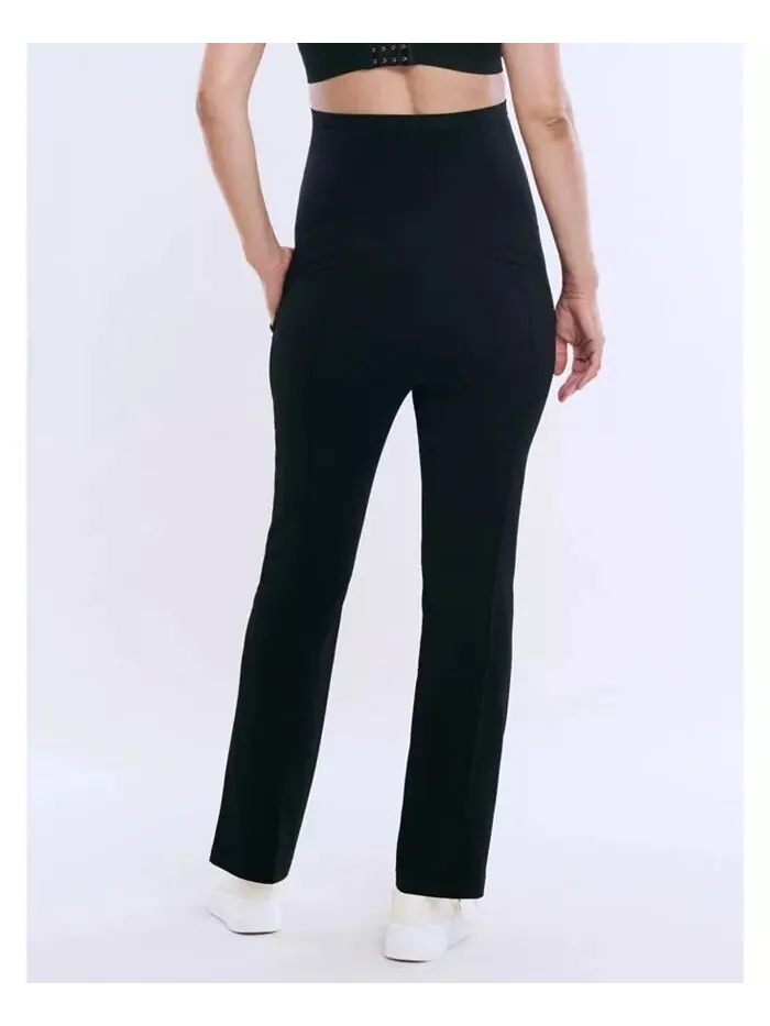 Женские облегающие брюки Mia Secret Fit Over the Belly Slim Straight Leg Pant - Материнство и — изображение 5 из 5, черный
