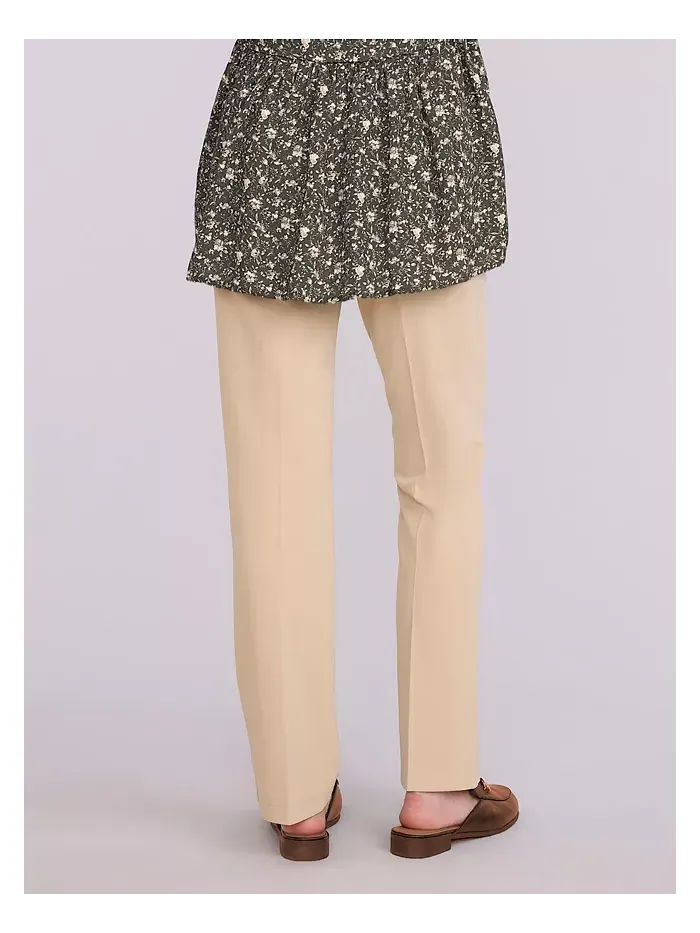 Женские брюки Mia Secret Fit Over the Belly Slim Straight Leg - Motherhood Maternity — изображение 2 из 4, хаки