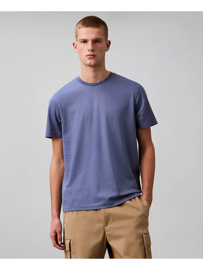 Мужская футболка с коротким рукавом из интерлока Supima Cotton Calvin Klein