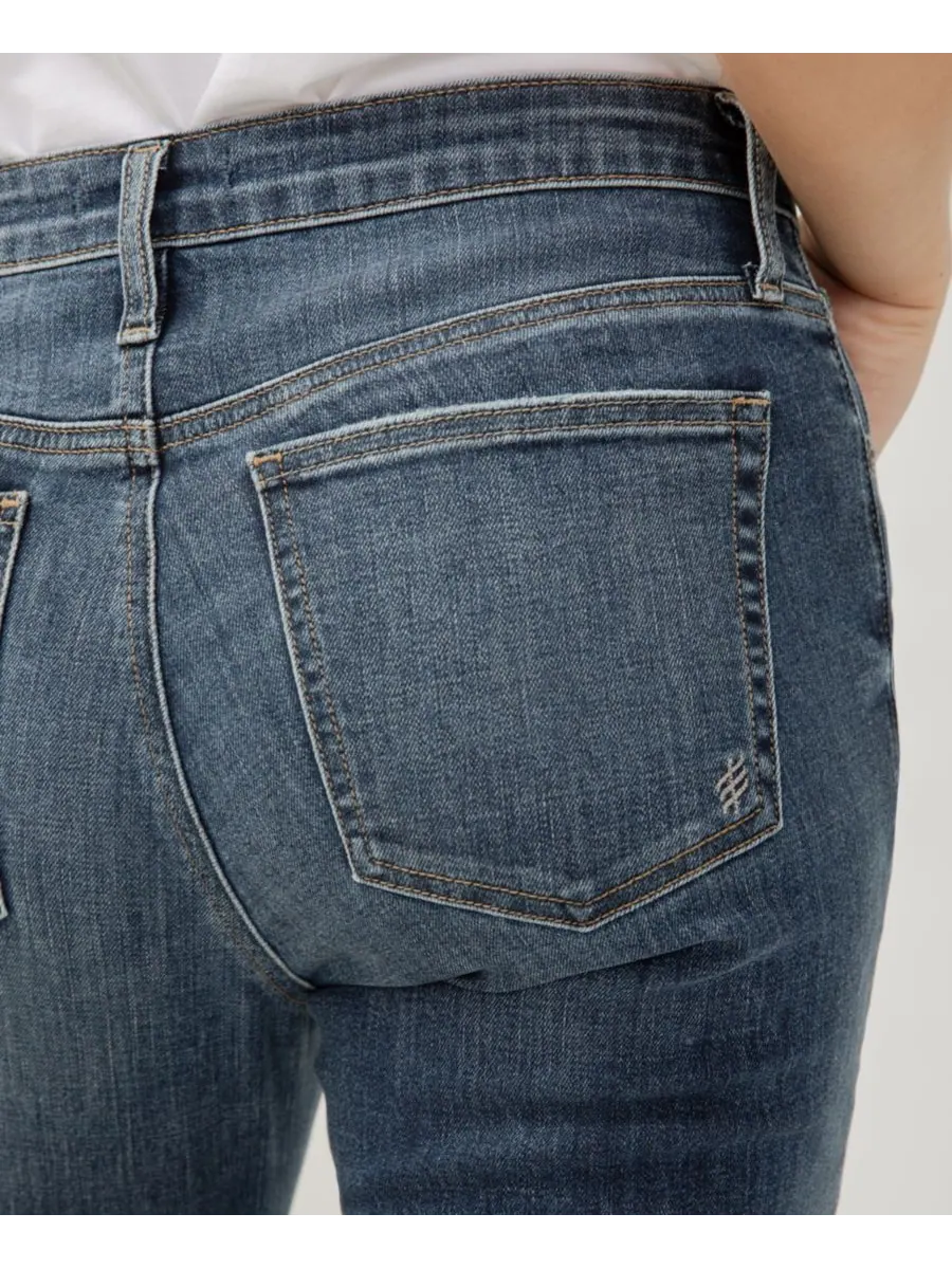 Женские джинсы Elyse Mid Rise Skinny Jeans Silver Jeans Co — изображение 4 из 4, ария