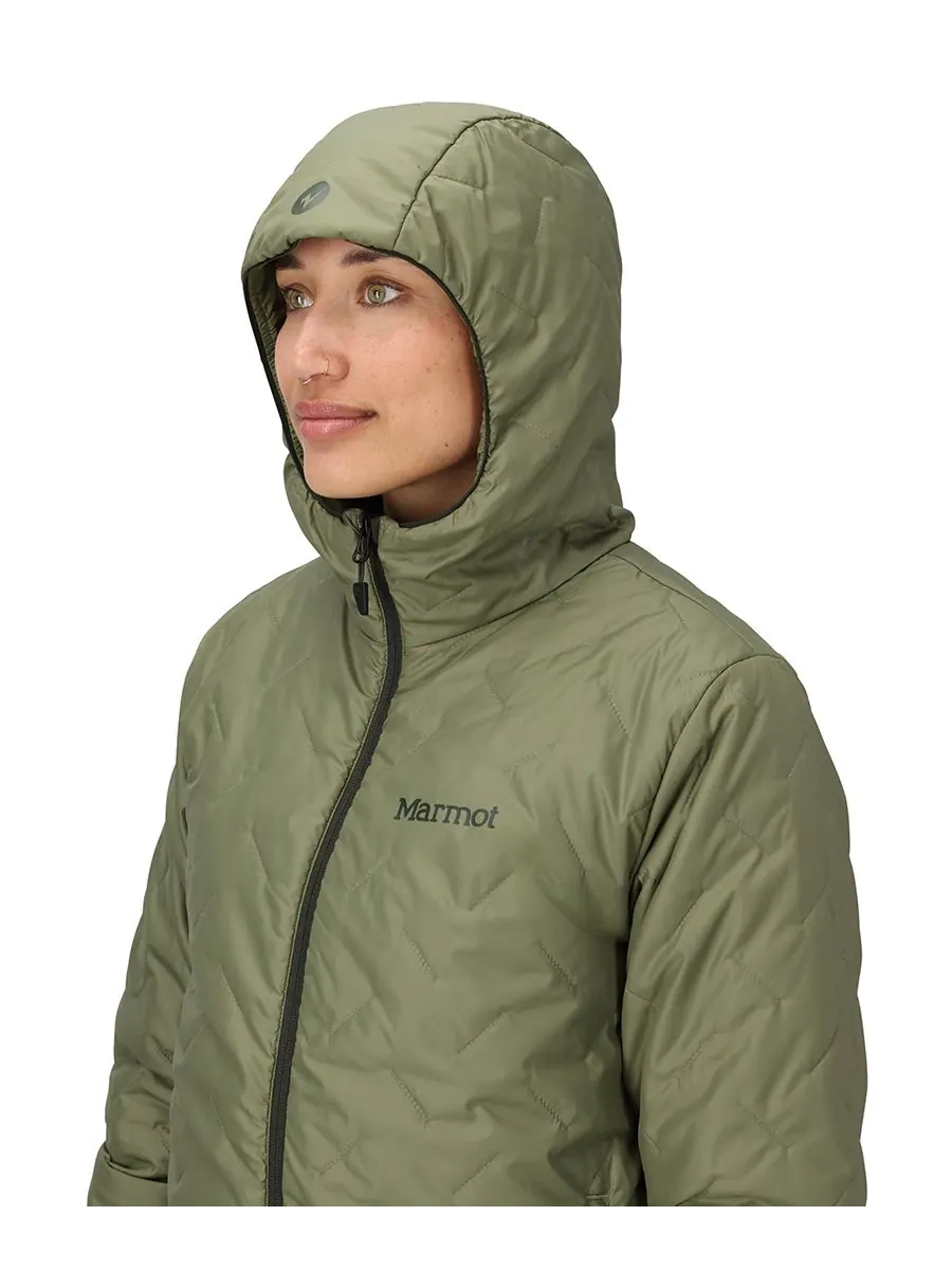 Женская толстовка MonoQuilt Marmot — изображение 2 из 6, оливковый зеленый