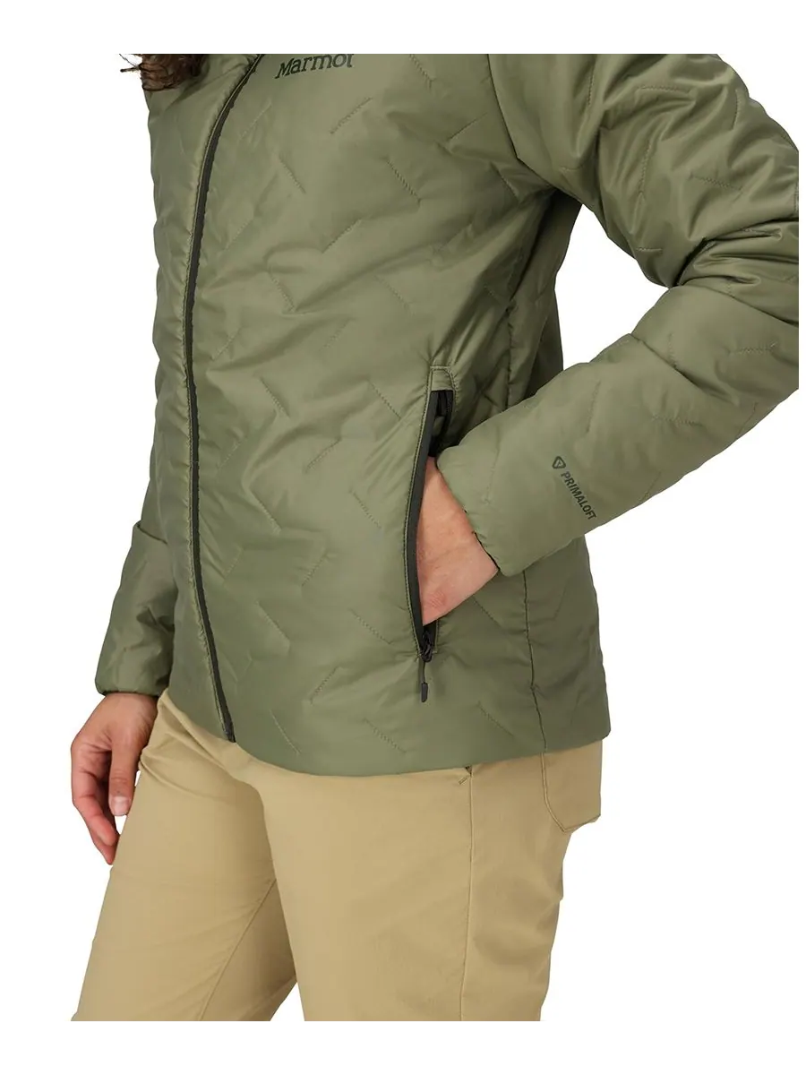 Женская толстовка MonoQuilt Marmot — изображение 4 из 6, оливковый зеленый