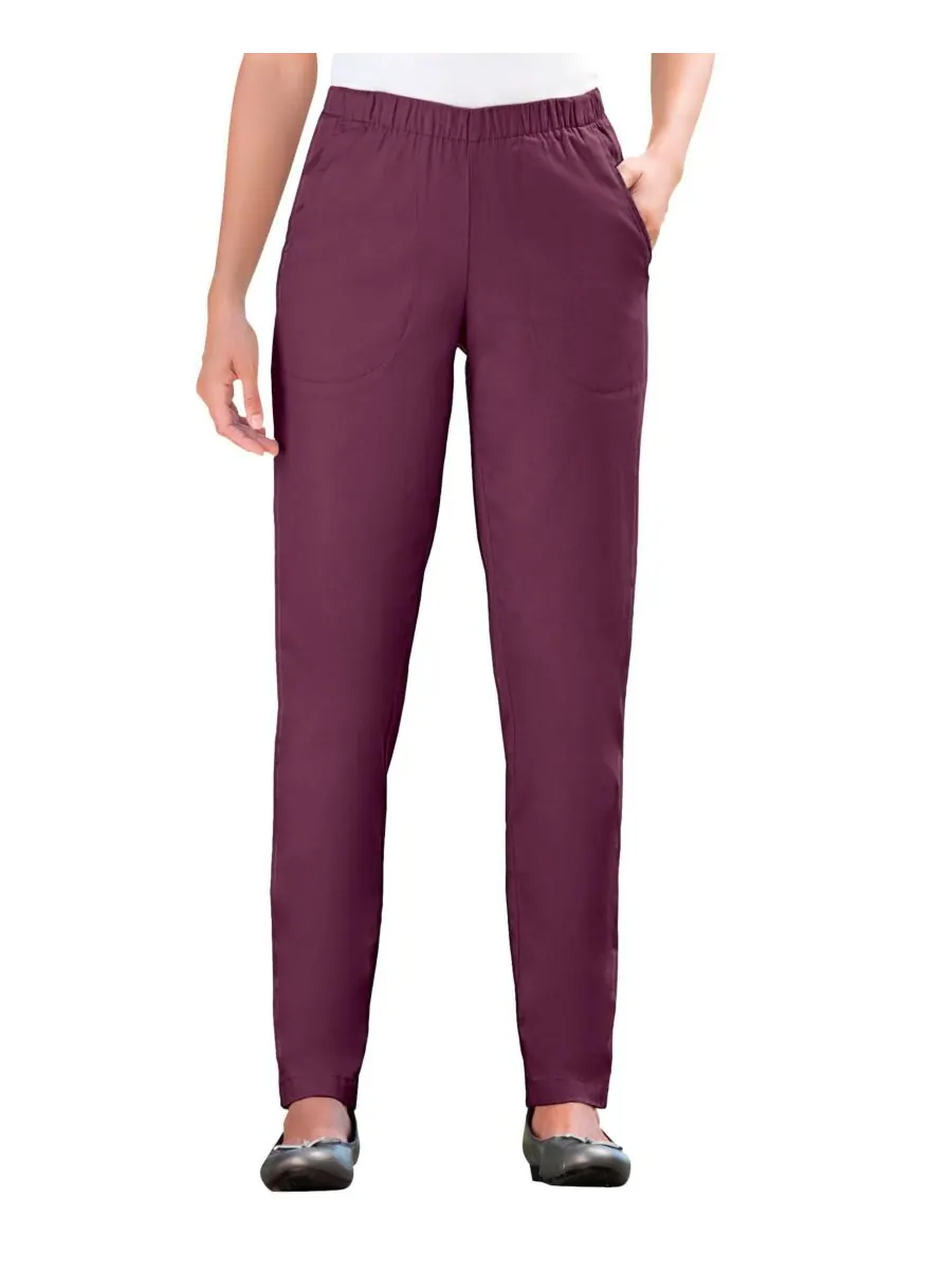 Женские джинсы Within Straight Leg Fineline Pull-On Stretch Denim Woman Within