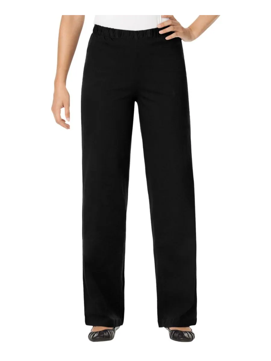 Женские джинсы Within Fineline Stretch Denim Wide-Leg Pull-On Woman Within