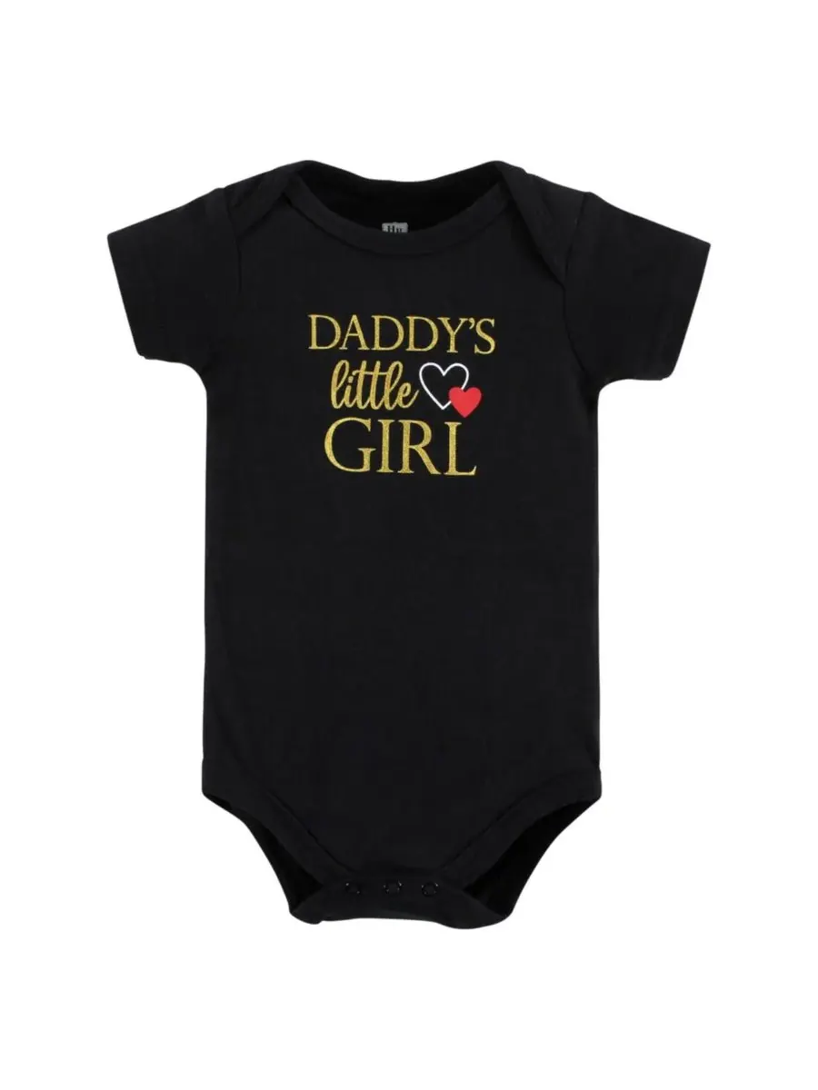 Комплект из 3 хлопковых боди Hudson Baby — изображение 3 из 5, красный черный