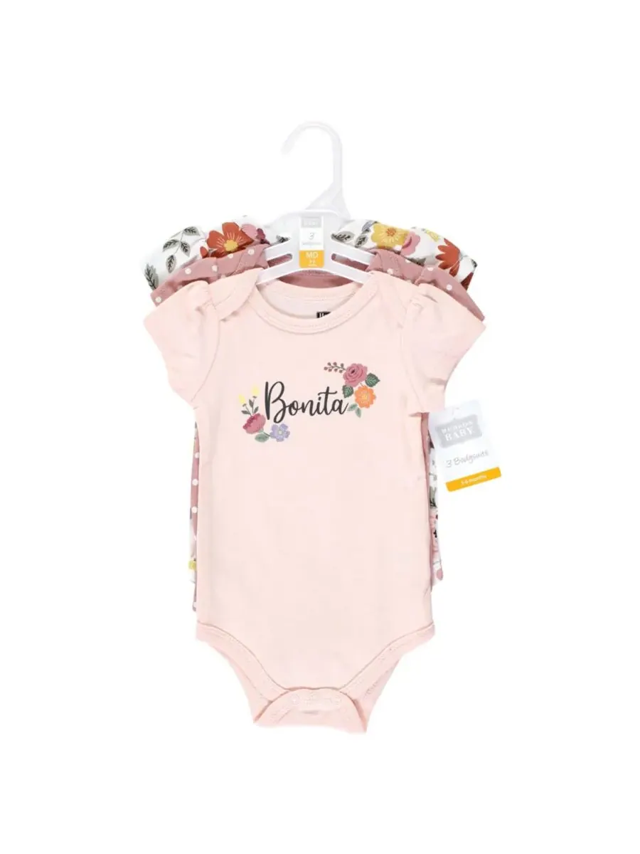 Комплект из 3 хлопковых боди Hudson Baby, Bonita — изображение 2 из 5
