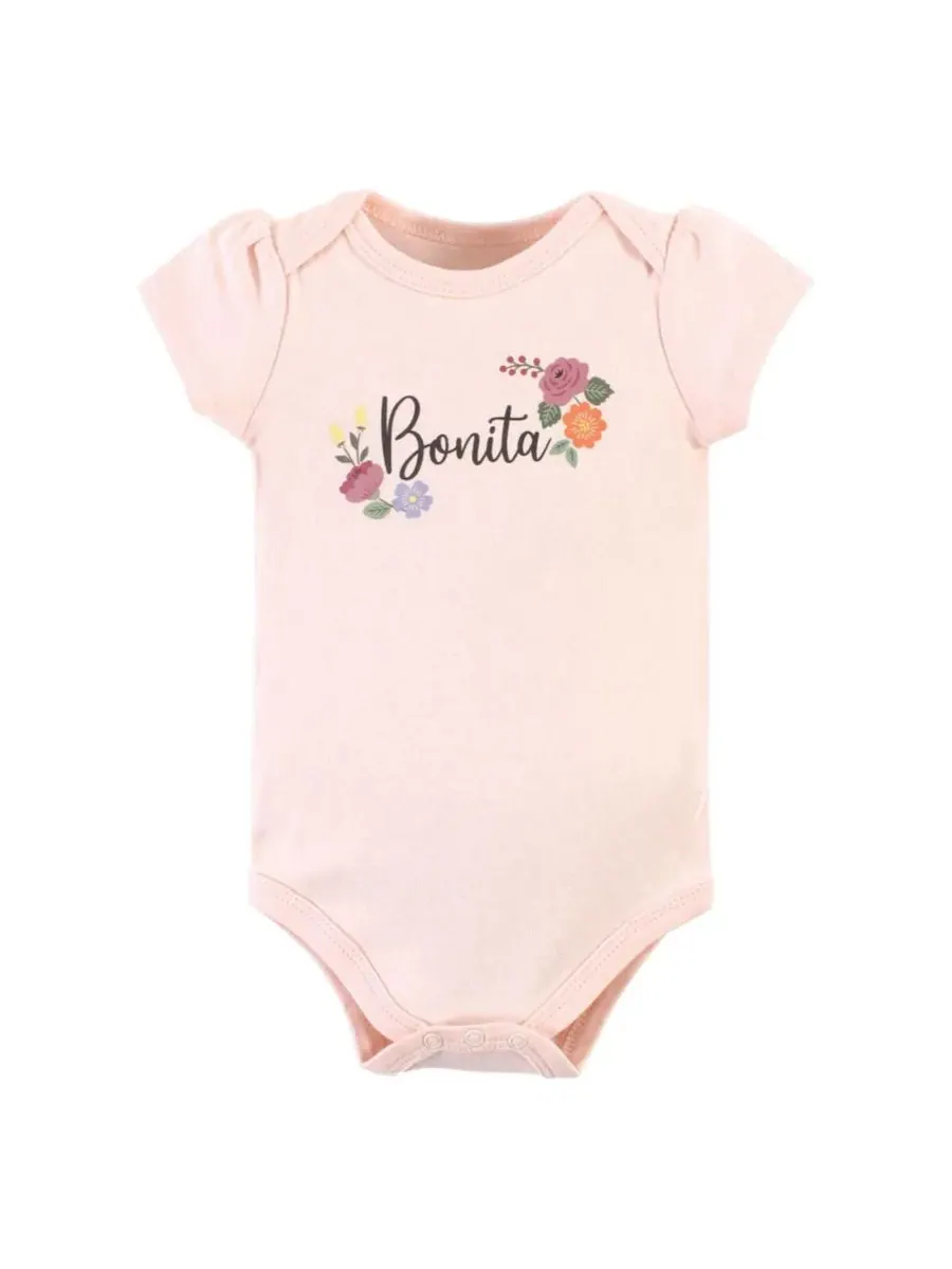 Комплект из 3 хлопковых боди Hudson Baby, Bonita — изображение 3 из 5