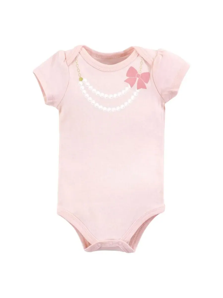 Комплект из 3 хлопковых боди Hudson Baby, Miss Sassy Pants — изображение 3 из 5
