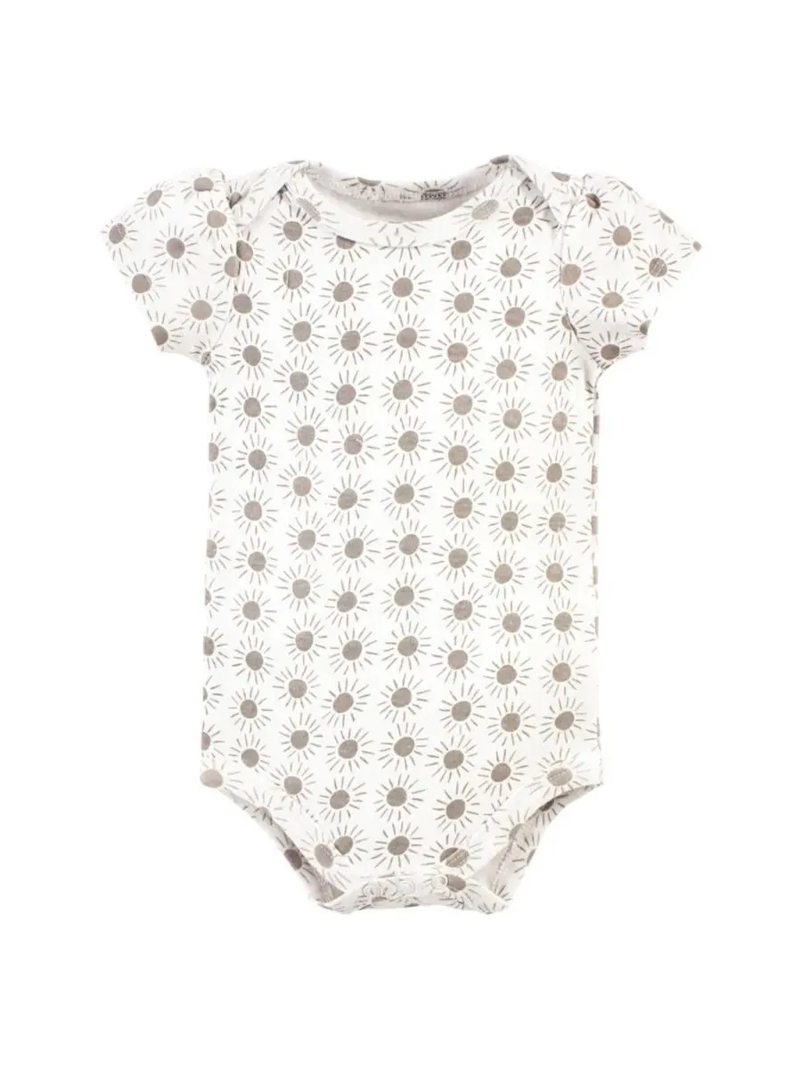Комплект из 3 хлопковых боди Hudson Baby, Love Rainbow Tutu — изображение 4 из 5