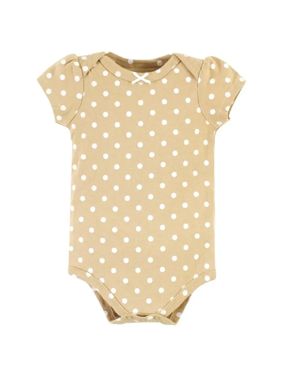 Комплект из 3 хлопковых боди Hudson Baby, Thankful Floral — изображение 3 из 5