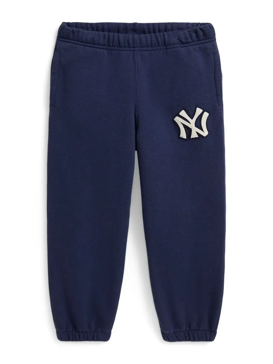 Детские спортивные штаны с логотипом для мальчиков 2-7 лет Polo Ralph Lauren, темно-cobalt — изображение 1 из 3, кобальт