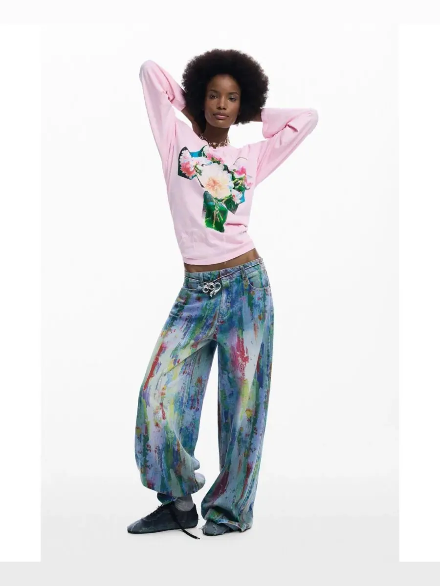 Букет из женских футболок Desigual — изображение 2 из 6, розовый