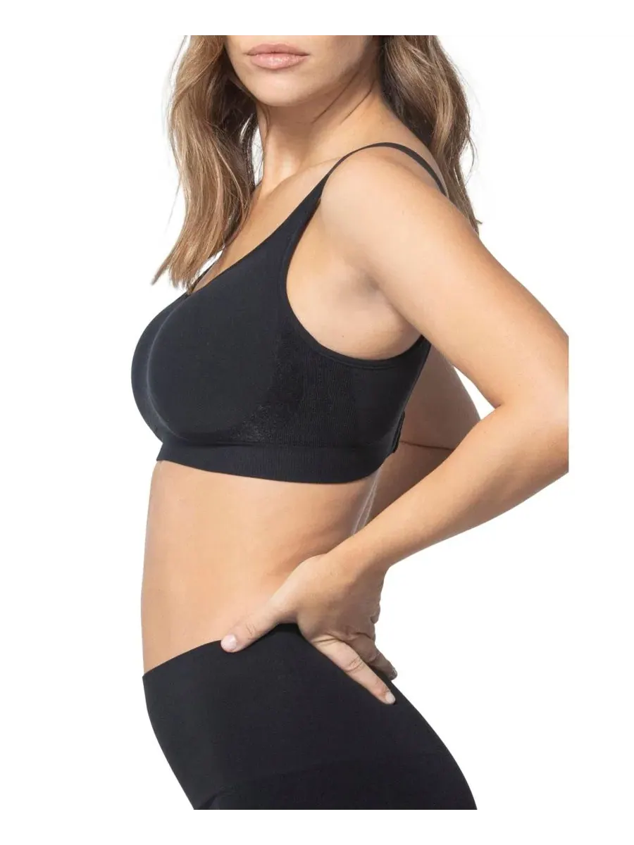Бюстгальтер для коррекции фигуры больших размеров The Comfort Shaking Bra Underoutfit — изображение 6 из 6, черный