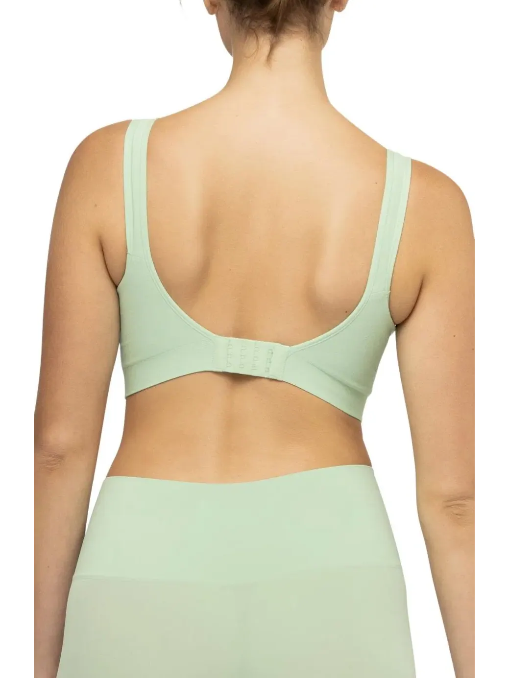 Бюстгальтер для коррекции фигуры больших размеров The Comfort Shaking Bra Underoutfit — изображение 3 из 4, зеленый