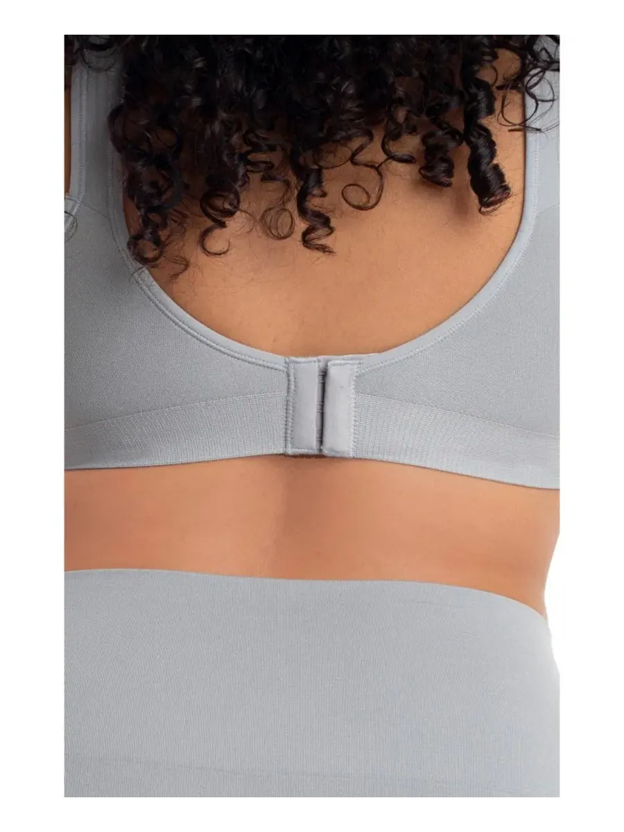 Бюстгальтер для коррекции фигуры больших размеров The Comfort Shaking Bra Underoutfit — изображение 2 из 4, серый