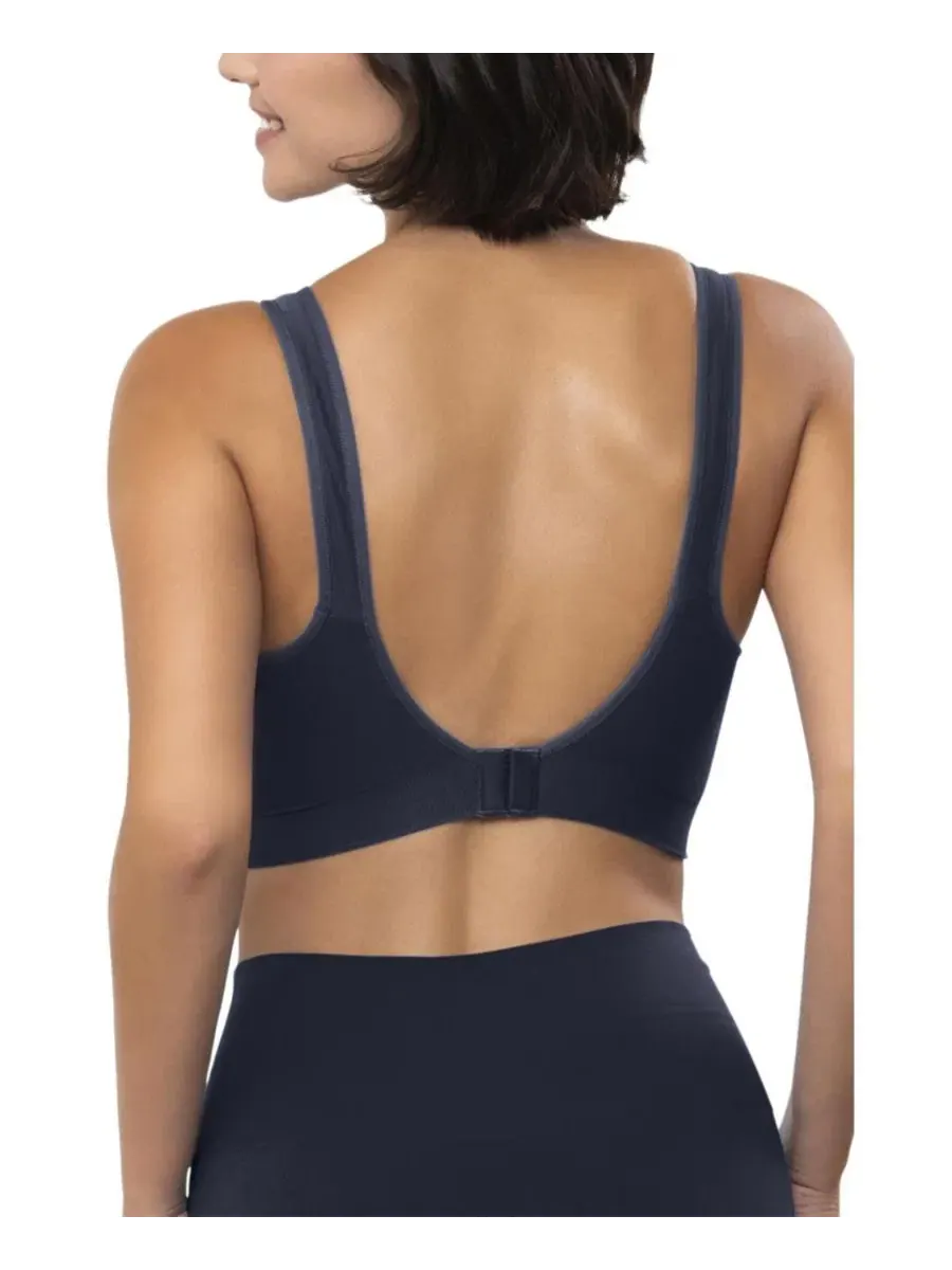 Бюстгальтер для коррекции фигуры больших размеров The Comfort Shaking Bra Underoutfit — изображение 3 из 4, темно-синий