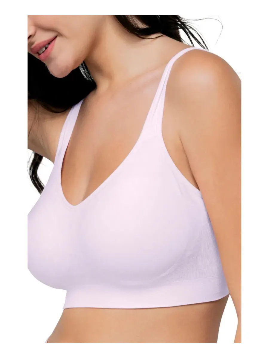 Бюстгальтер для коррекции фигуры больших размеров The Comfort Shaking Bra Underoutfit — изображение 4 из 4, фиолетовый