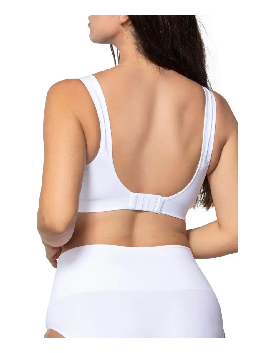 Бюстгальтер для коррекции фигуры больших размеров The Comfort Shaking Bra Underoutfit — изображение 4 из 5, белый