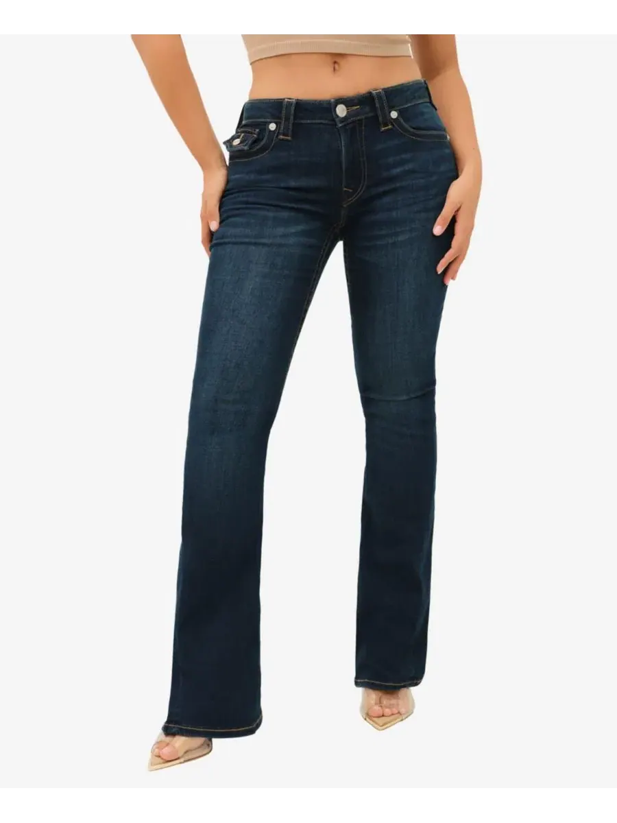 Джинсы клеш с завышенной талией Joey Flare True Religion — синий
