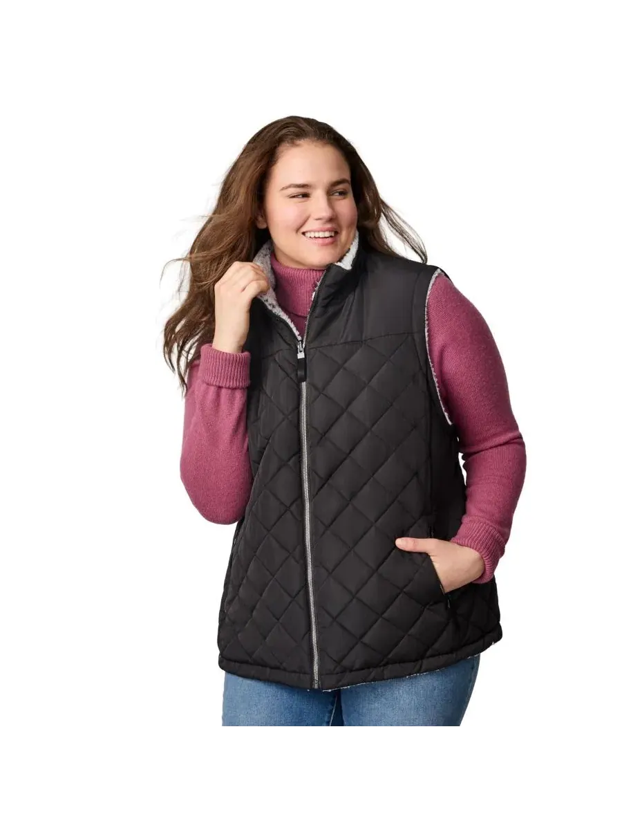 Жилет Free Country Expedition II Stratus Lite Reversible — изображение 1 из 6, черный