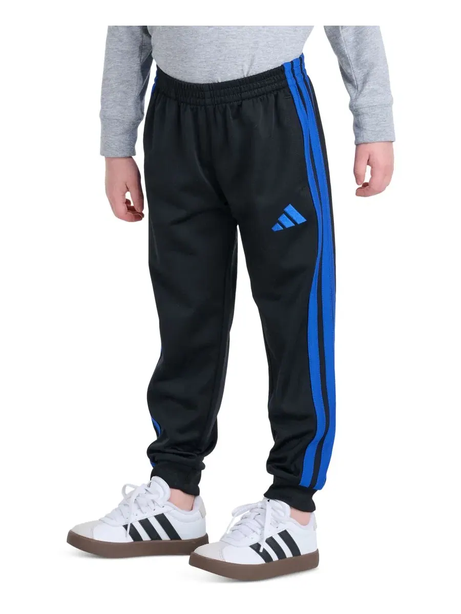 Детские спортивные брюки с утяжкой, с логотипом 3-Stripes adidas