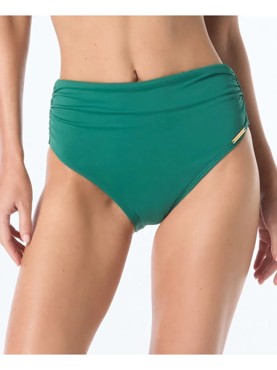 Женский танкини-комплект с цветочным принтом и высокой талией Vince Camuto — изображение 1 из 3, можжевельник