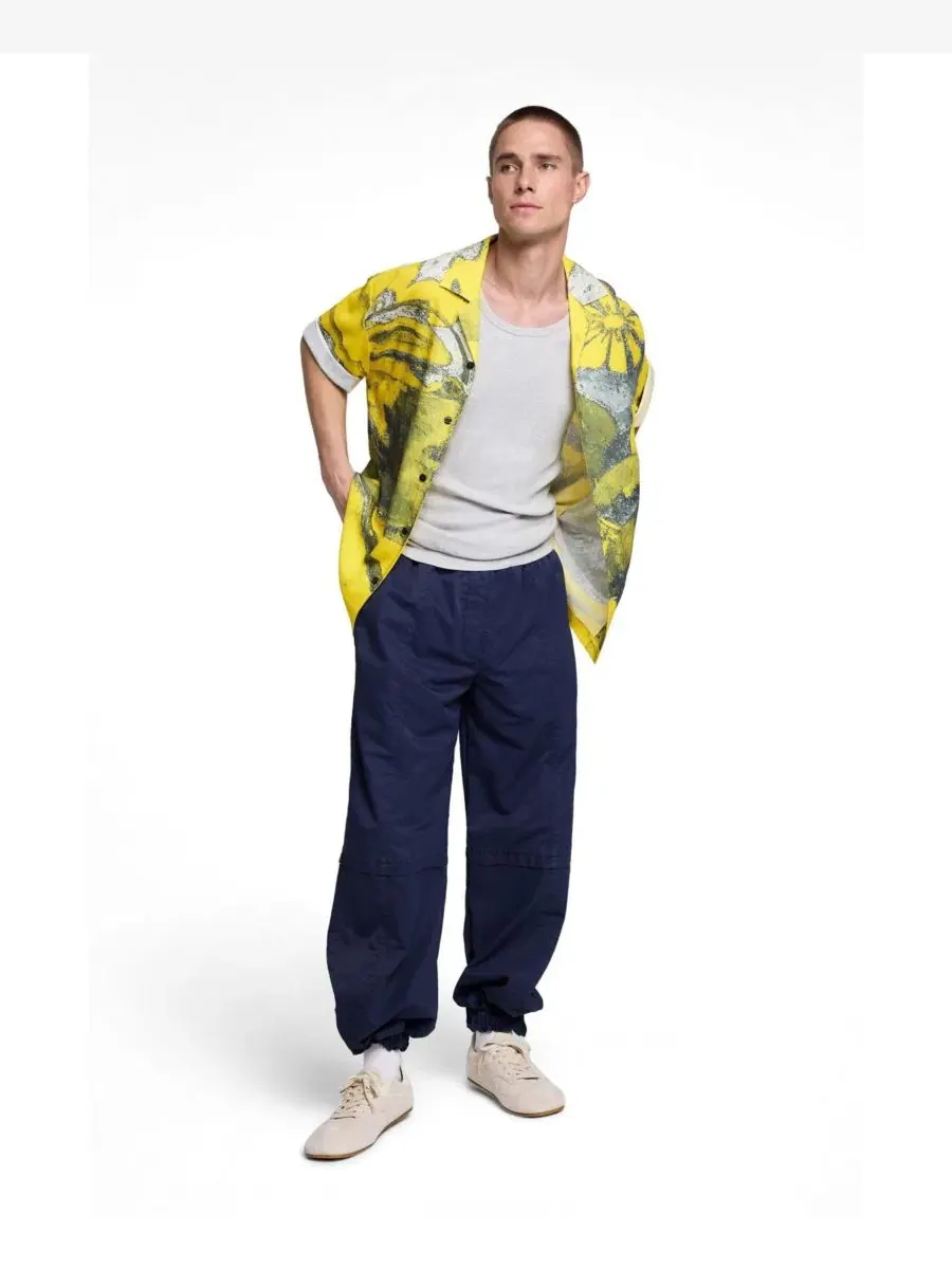 Рубашка с принтом Desigual — изображение 2 из 5, желтый