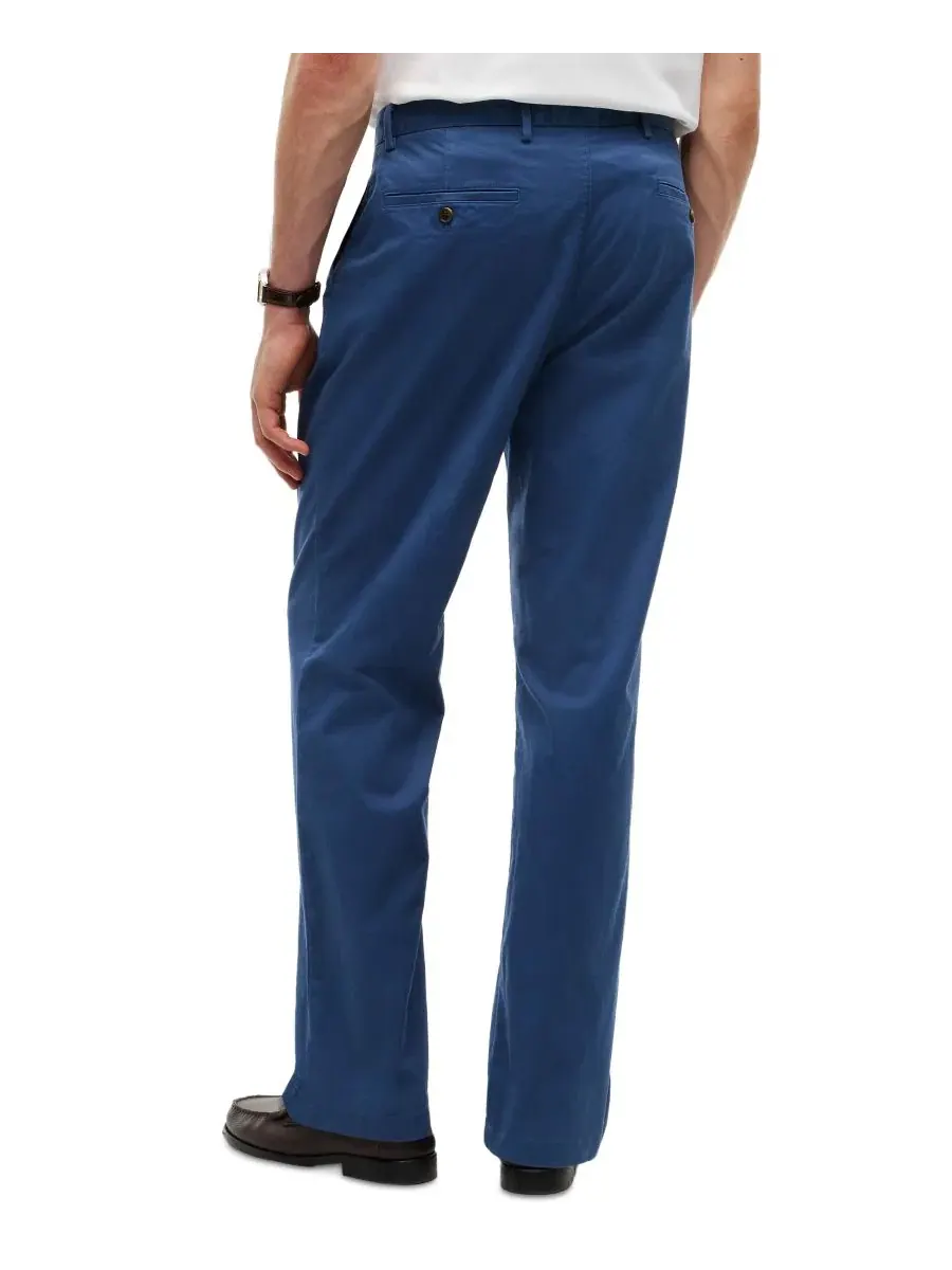 Брюки чинос на пуговицах и молнии Tommy Hilfiger, Aegean Sea — 4