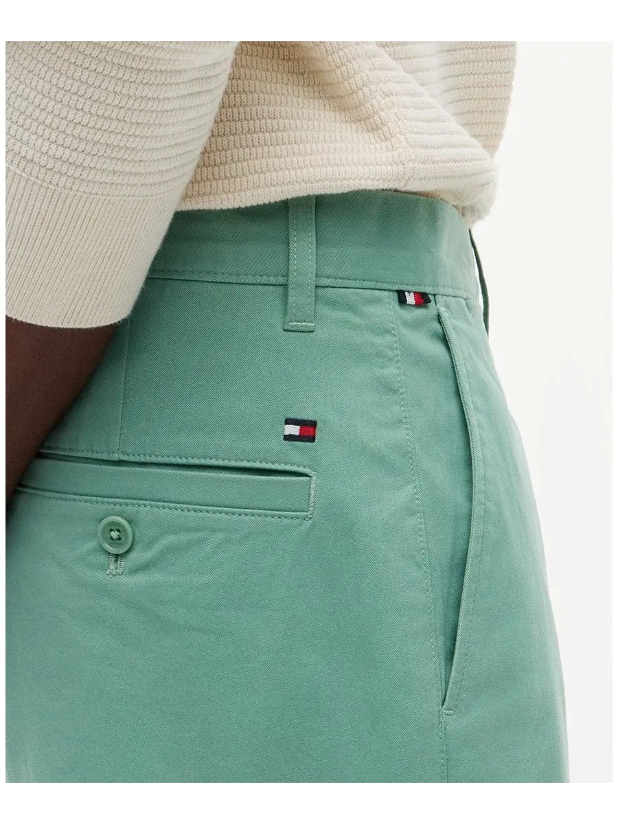 Брюки чинос из стрейч-хлопка, прямого кроя Tommy Hilfiger, Nordic Spruce — изображение 3 из 5
